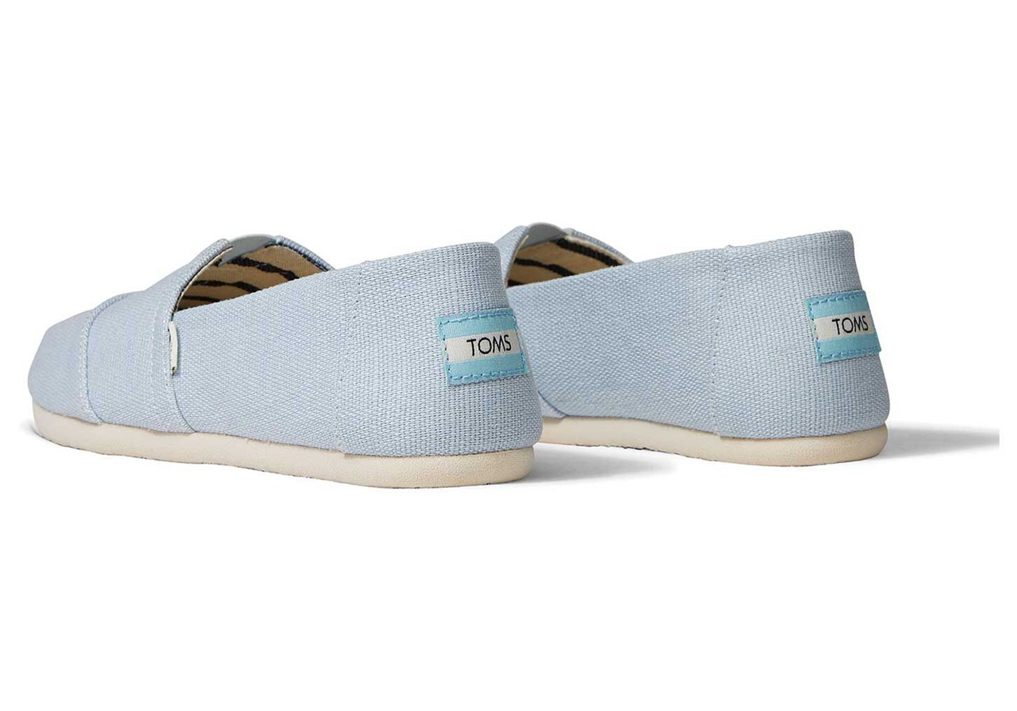 Toms Espadryle Damskie Niebieskie - Alpargata Heritage Płócienne - 97RGBSAZE